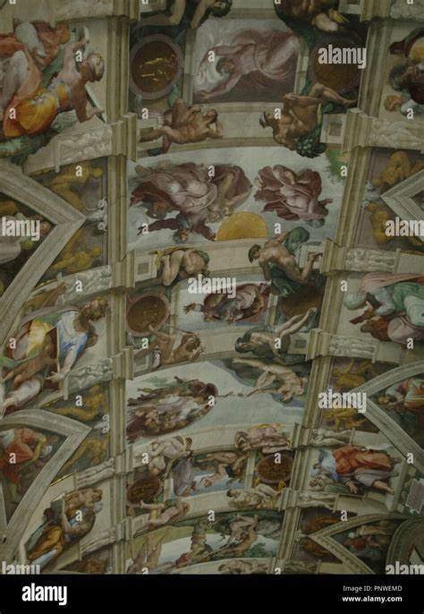 Michelangelo 1475 1564 Sistine Chapel Ceiling 1508 1512 Detail