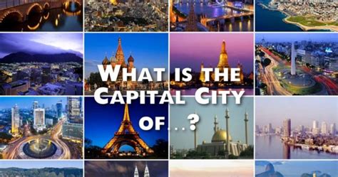 How Many Capital Cities Do You Think You Know Virily