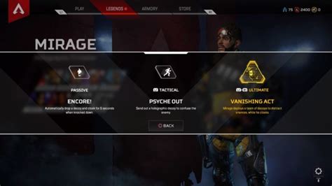 Apex Legends Mirage Guide Abilities Skins And How To Play