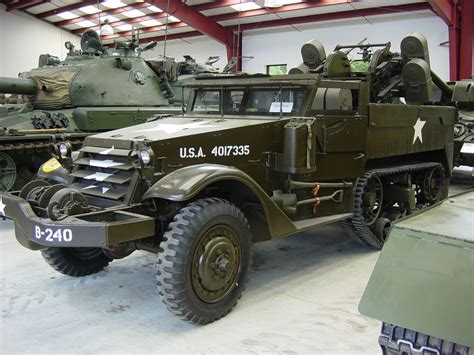 Us M16 Multiple Gun Motor Carriage Based On The Us M3 Seri Flickr