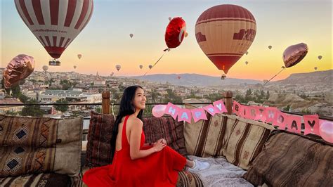 Cappadocia Turkey Magical Hot Air Balloon Youtube