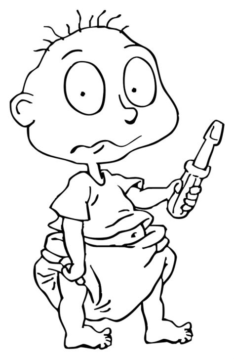 Rugrats 52832 Cartoons Free Printable Coloring Pages