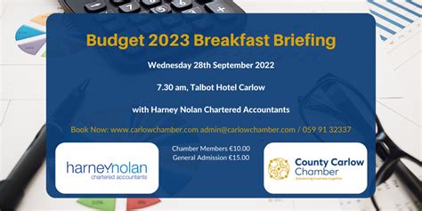 Budget 2023 Breakfast Briefing Carlow Chamber
