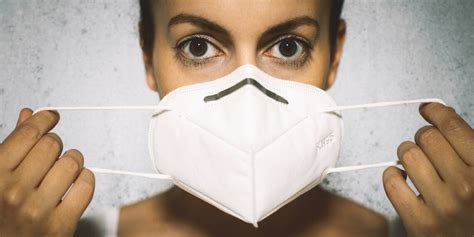 Corona Maßnahme Mund Nasen Bedeckung Ffp2 Masken Wiederverwenden