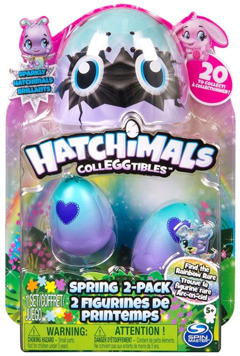 Hatchimals Colleggtibles Sparkly Spring Exclusive Mystery 2 Pack Nest