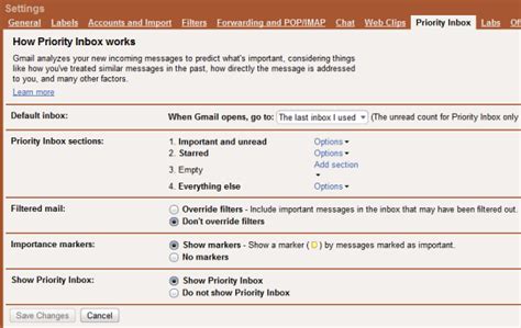 Gmails Impressive Priority Inbox Automatically Sorts Email For You