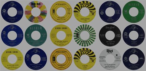 30 45 Record Label Stickers Labels For Your Ideas