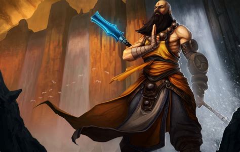 Wallpaper Beard Blizzard Diablo 3 Monk Images For Desktop Section