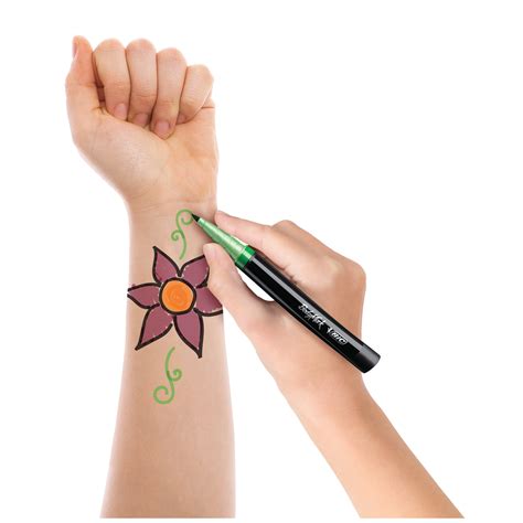Bic Bodymark Temporary Tattoo Marker Old School Assorted Colors 3