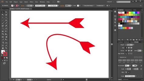 How To Draw Arrow Photoshop Countermention