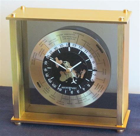 Seiko World Time Clock