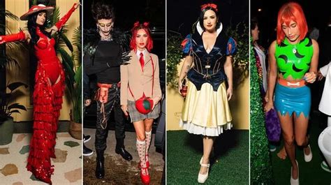 The Best Celebrity Halloween Looks From Paris Hilton To Megan Fox And Mgk Mirror Online