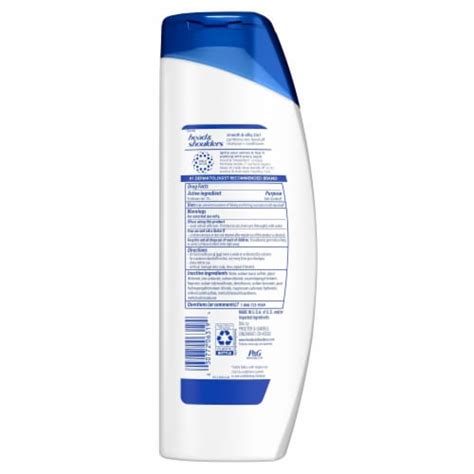 Head And Shoulders Smooth And Silky 2 In 1 Dandruff Shampoo And