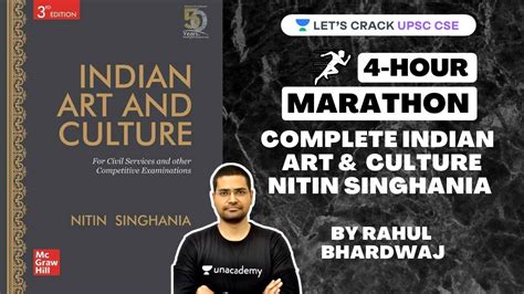 Complete Art And Culture By Nitin Singhania Hour Marathon Session Upsc Cse Ias Youtube