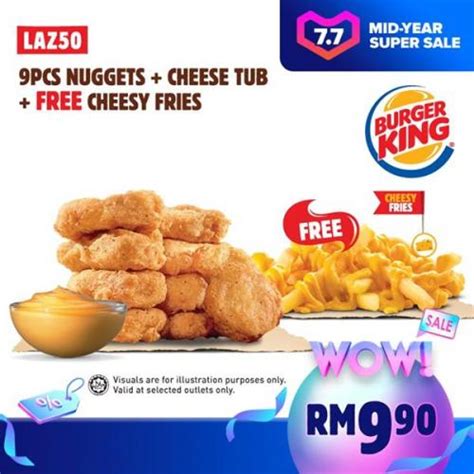Find burger king branches locations opening hours and closing hours in in midvale, ut and other contact details such as address, phone number, website. Burger King 7.7 Mid Year Super Sale Promotion on Lazada (7 ...