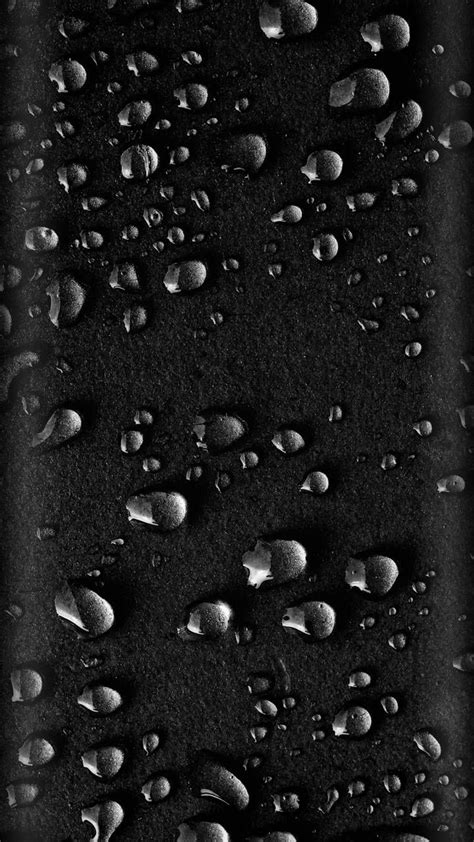 Black Water Drop Water Drops Water Drop Photography Black Water