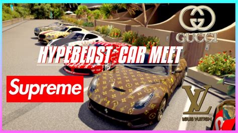 Hypebeast Car Meet In Forza Horizon 3 Youtube