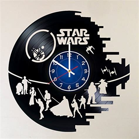 Star Wars 12 Inches 30 Cm Handmade Vinyl Record Wall Clock Decor