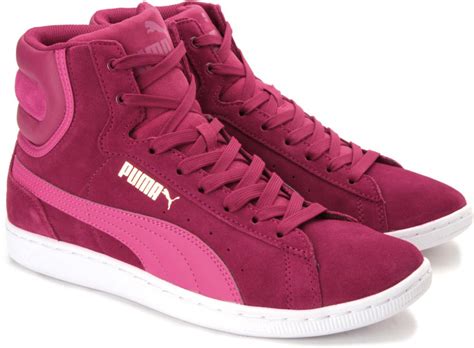 Puma Vikky Mid Wns Sneakers Buy Cerise Pink Color Puma Vikky Mid Wn