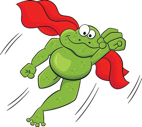 Frog Superhero Cartoon Stock Vectors Istock