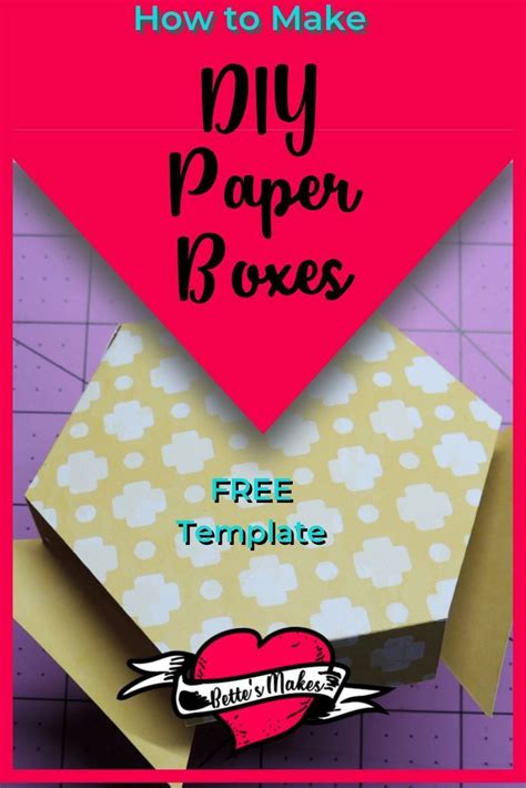 Diy Paper Boxes Make Great T Wrappings Or Storage Containers Make