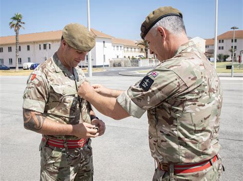 Regimental Promotion And New Regimental Sergeant Major Your Gibraltar