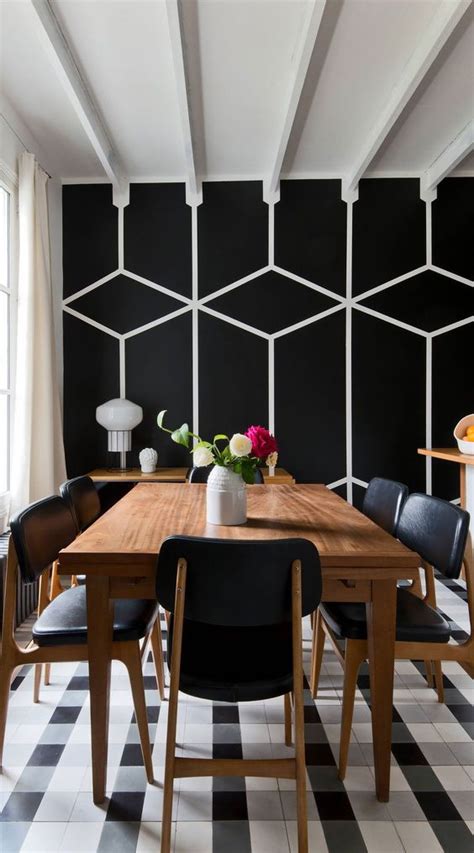 36 Fashionable Geometric Décor Ideas For Your Dining Space Digsdigs