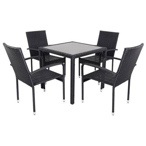 Cellist chairs come in different designs, and these variations need to be understood by buyers who have decided to cellist needs a comfortable place to sit to perfectly play the cello, and the cellist chair offers much of that comfort. Black Modena Rattan Wicker Dining Table With 4 Chairs ...