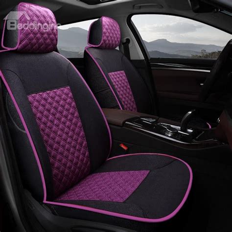 Casual Series Classic Diamond Grids Soft And Comfy Custom Fit Car Seat