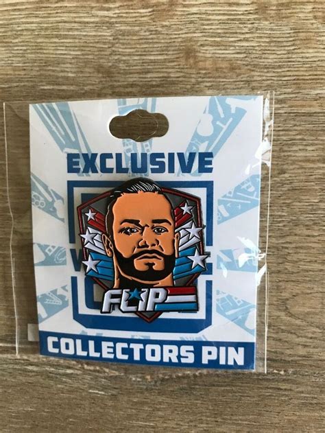 Exclusive Pro Wrestling Crate Collectors Pin Flip Gordon New Sealed