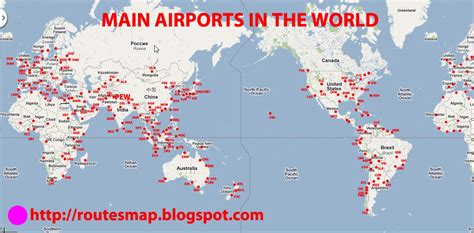 Airlines And Airports Information List Of Airports In The World