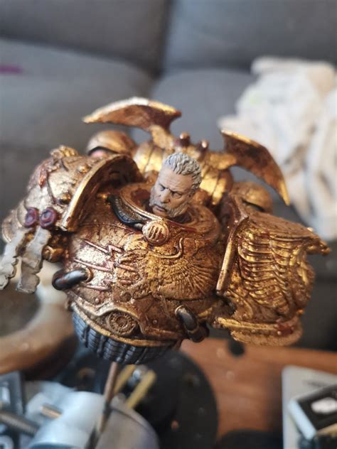 40k Warhammer Bust Of Primarch Rogal Dorn Printed My Self On Anycubic