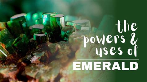Emerald Stone Meanings Properties And Uses Youtube