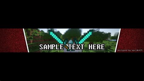 Free Download Minecraft Youtube Banners Another Minecraft Banner