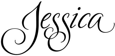 Pin By Marsha Eason On Me Jessica Name Calligraphy Name Calligraphy