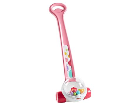 Fisher Price Pink Corn Popper Push Toy