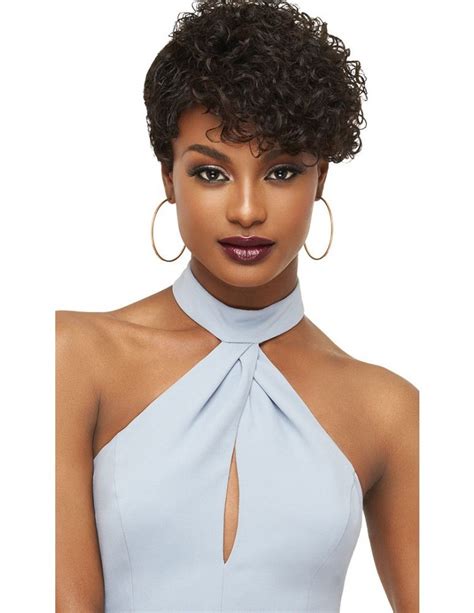 Fluffy Afro Curly Hairstyle Womens Hair Wigs