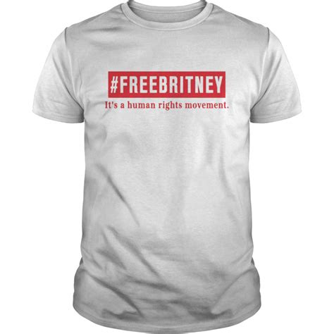 Britney Spears Wears Freebritney Its A Human Rights Movement T Shirt