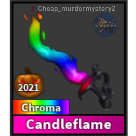 Roblox Murder Mystery 2 Mm2 Super Rare Chroma Knives And Guns Fast Delivery Ebay