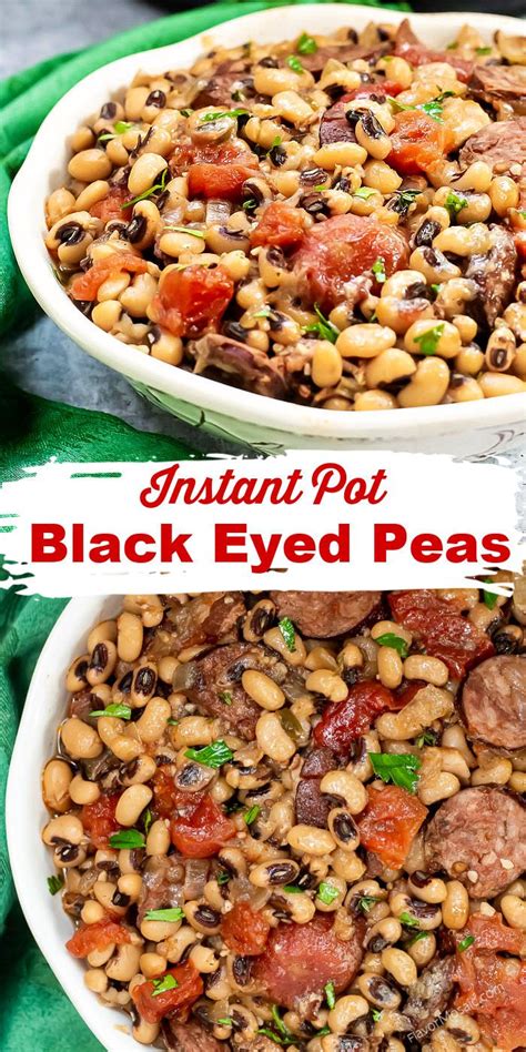 This Instant Pot Black Eyed Pea Recipe Makes The Best Black Eyed Peas