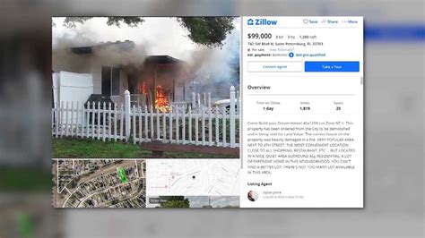 ‘smoking Hot Deal Real Estate Agent Uses Pictures Of House Engulfed