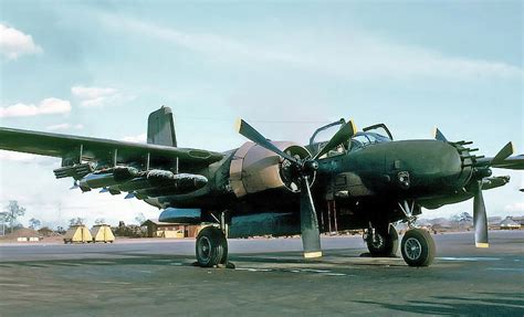 A 26 B 26 Invader During The Vietnam War A Photo On