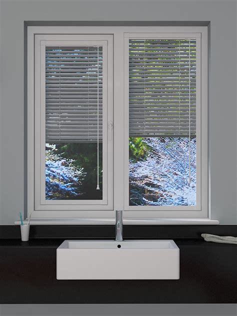 Brushed Silver Perfect Fit Venetian Blind Blinds Direct Online