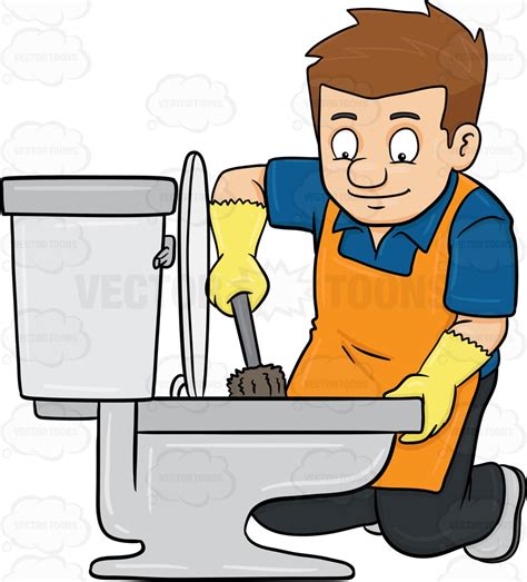 Babe Cleaning Restroom Clipart Free Clipground