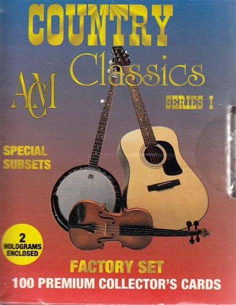 1992 Country Classics Factory Sealed 100 Card Factory Sealed Set Series