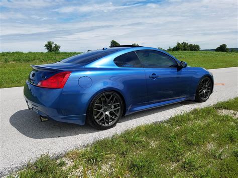 Learn more about its engine, horsepower, wheels, headlights and interior. For Sale Infiniti G37 Sport Coupe Athens Blue 5AT- Many ...