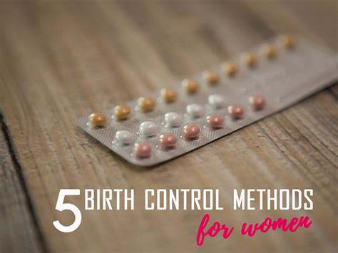 Birth Control Methods For Women Urban Gyal