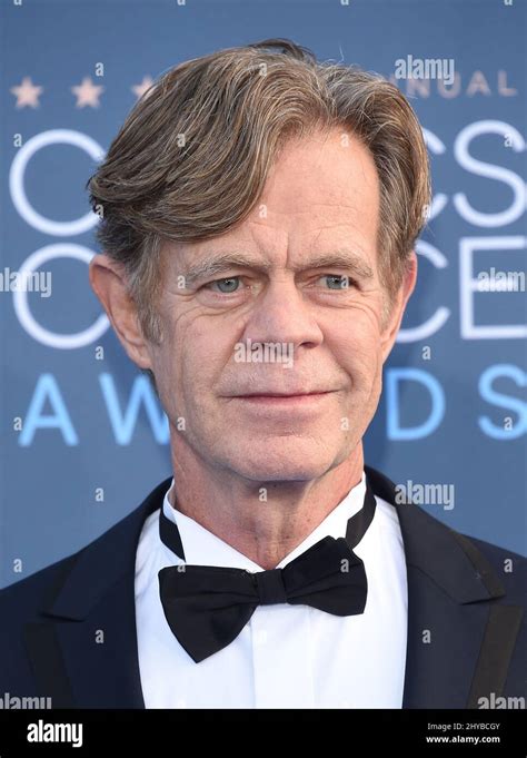 William H Macy Arriving To The 22nd Annual Critics Choice Awards Held