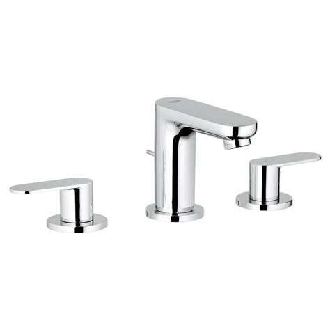Grohe concetto single handle bathroom faucet 1 5 gpm from grohe bathroom faucets, image source: GROHE Eurosmart Cosmopolitan 8 in. Widespread 2-Handle 1.2 ...