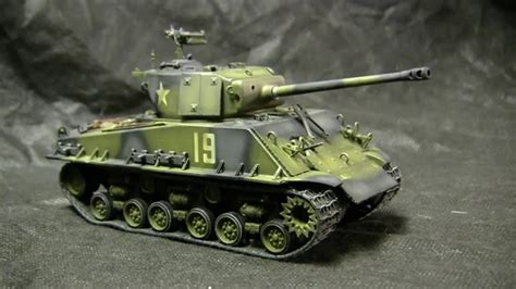 135th Scale Vintage Dragon Wwii M4a3e8 Sherman Tank Model Showcase